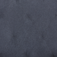 Sedia a Dondolo in Tessuto di colore Grigio in Solido Legno Stile Classico Moderno