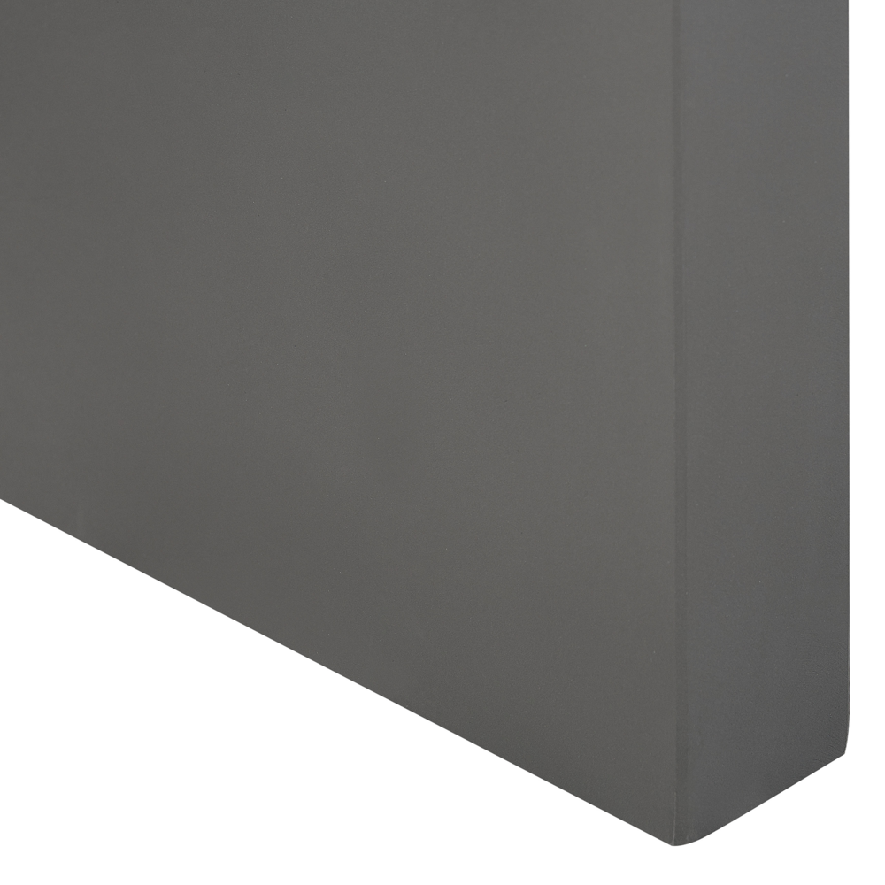 Set di 2 sgabelli da giardino grigio cemento da giardino moderno industriale