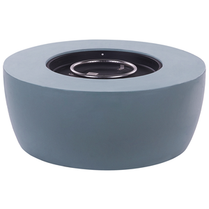 Focolare a gas propano per riscaldare il patio in acciaio grigio da esterno giardino barbecue