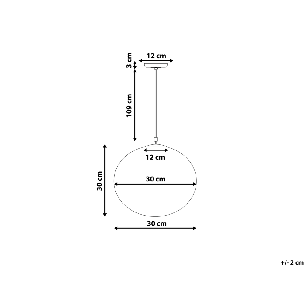 Lampada a Sospensione Vetro Bianco Elementi Argento Forma Globo 1 Luce Moderna