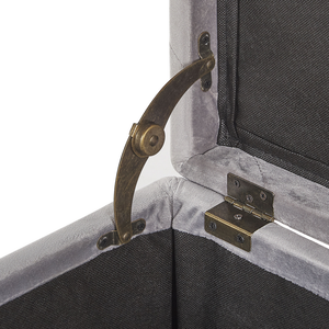 Pouf per Bambini Imbottito Multicolore con Contenitore Muso di Cane