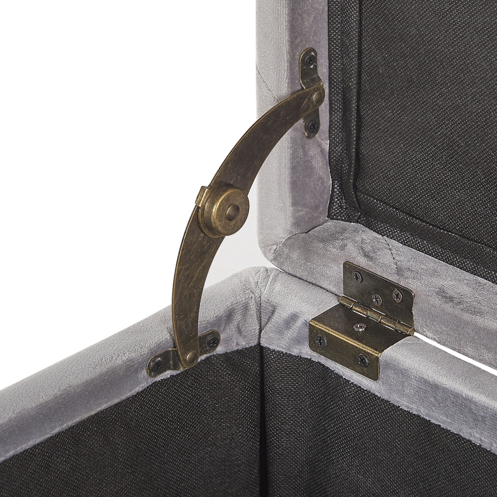 Pouf per Bambini Imbottito Multicolore con Contenitore Muso di Cane