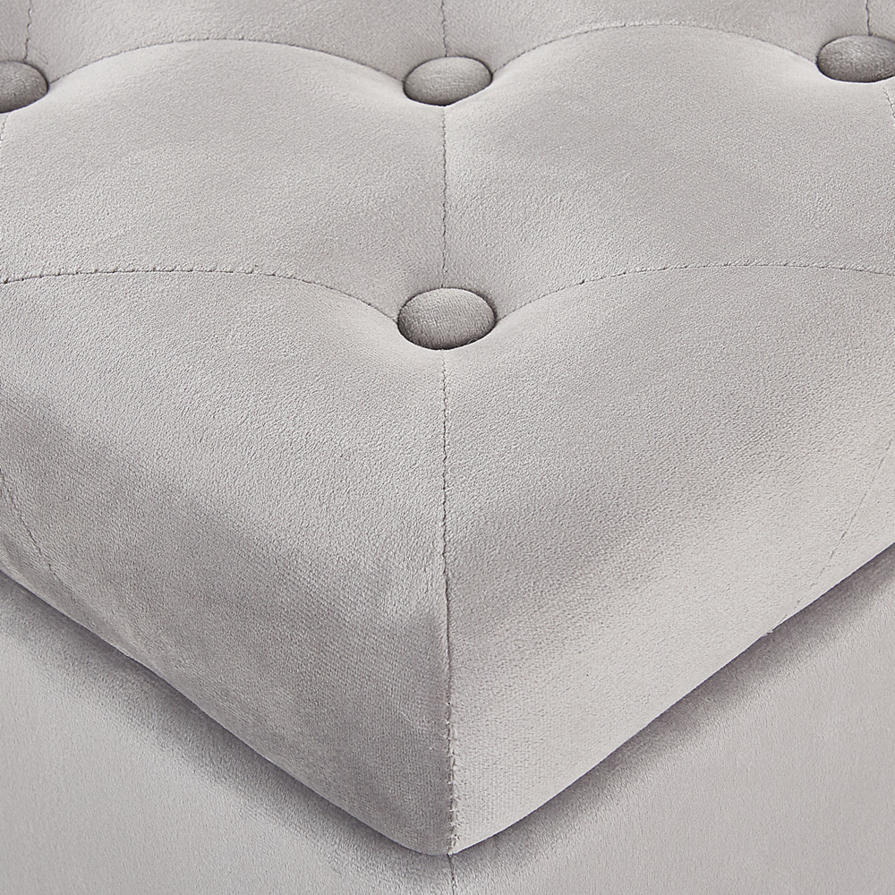 Pouf per Bambini Imbottito Multicolore con Contenitore Muso di Cane