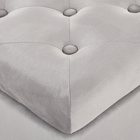 Pouf per Bambini Imbottito Multicolore con Contenitore Muso di Cane