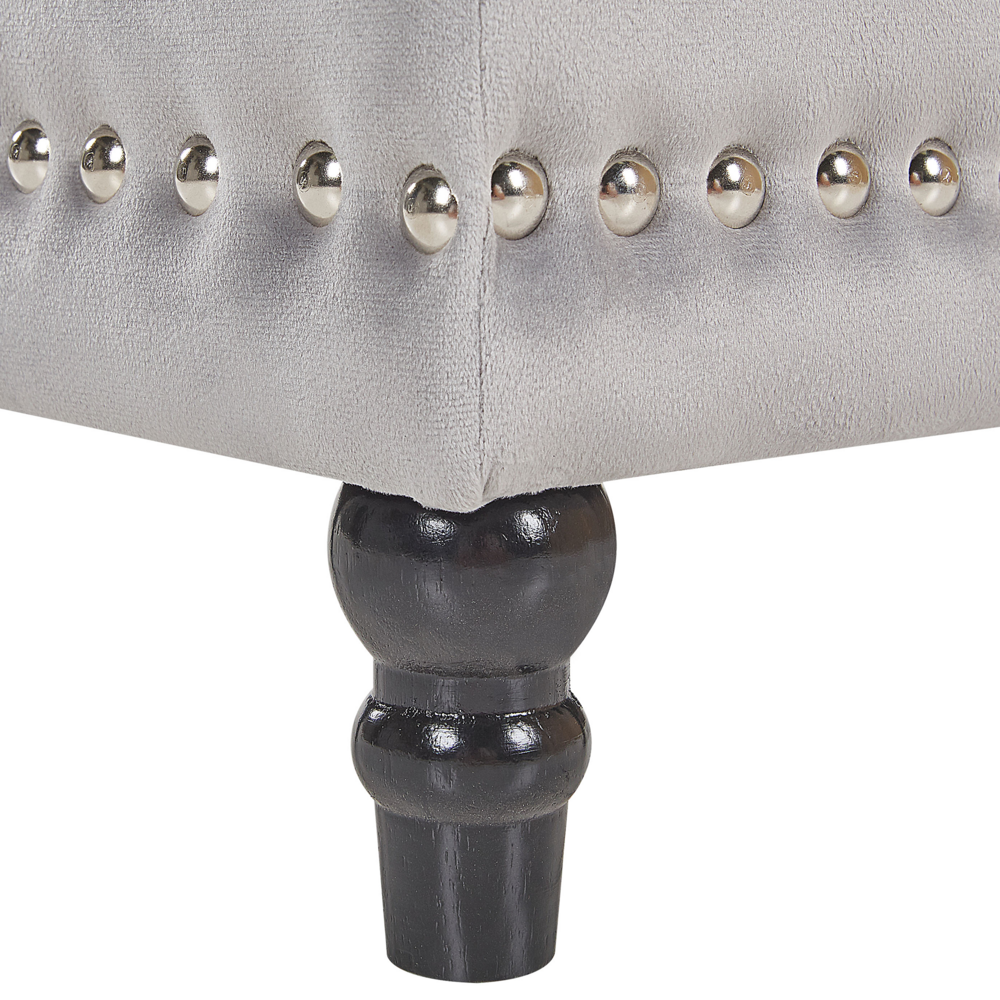 Pouf per Bambini Imbottito Multicolore con Contenitore Muso di Cane