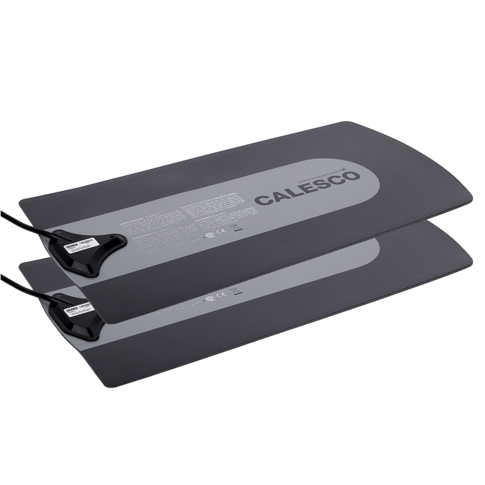 Set di 2 riscaldatori per letto ad acqua in materiale sintetico con cambio manuale della temperatura