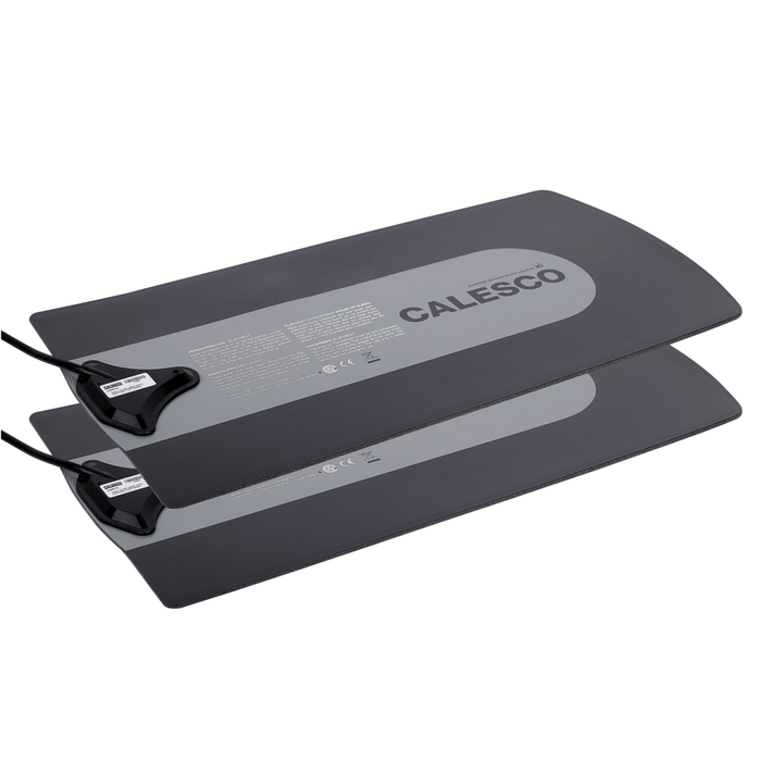 Set di 2 riscaldatori per letto ad acqua in materiale sintetico con cambio manuale della temperatura