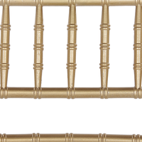 Set di 4 Sedie Pieghevoli Sedie da Sala da Pranzo in Legno di Faggio Dorato Stile Contemporaneo