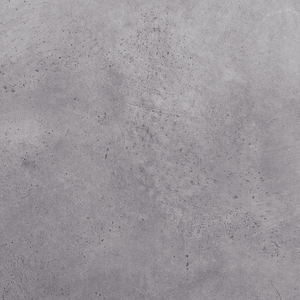 Tavolo da Pranzo Piano Effetto Cemento Gambe in Metallo Nero Rettangolare 160 x 80 cm per 6 Persone Stile Glamour Moderno