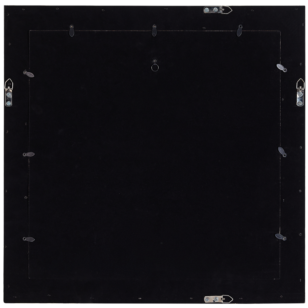 Cornice per foto in legno scuro 50 x 50 cm per 6 foto 10 x 15 cm Collage Apertura