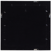 Cornice per foto in legno scuro 50 x 50 cm per 6 foto 10 x 15 cm Collage Apertura