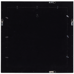 Cornice per foto in legno scuro 50 x 50 cm per 6 foto 10 x 15 cm Collage Apertura