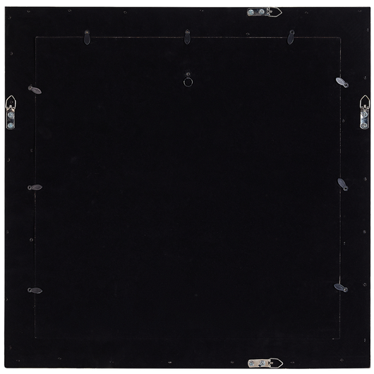 Cornice per foto in legno scuro 50 x 50 cm per 6 foto 10 x 15 cm Collage Apertura