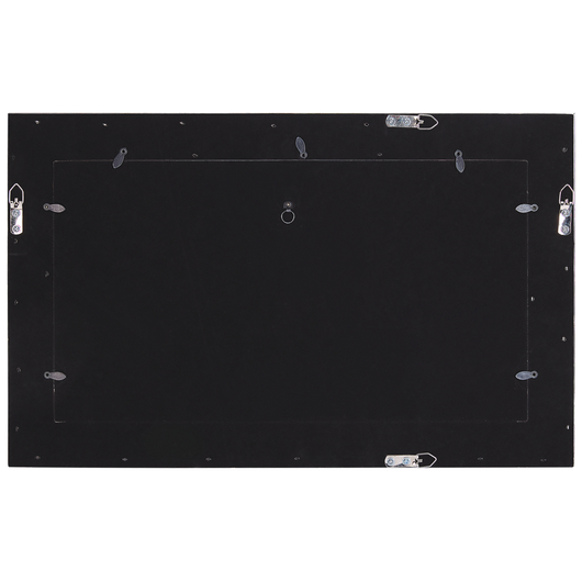 Cornice per foto in legno scuro 32 x 50 cm per 3 foto 10 x 15 cm Collage Apertura