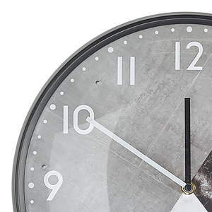 Orologio da parete in ferro Multicolore con quadrante aperto design country retrò rotondo 33 cm