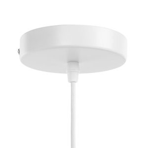 Lampada a sospensione Lampada da soffitto a sospensione con paralume ovale in legno di bambù