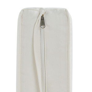 Set di 2 poltrone da giardino in vimini rattan marrone chiaro Set 2 sedie da esterno con cuscini bianchi