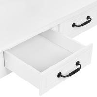 Toeletta Bianca 4 Cassetti Mobili Soggiorno Glam Design Camera Da Letto