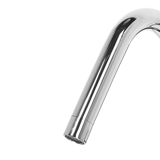 Miscelatore Lavabo Argento Metallo Lucido Ottone Bagno Moderno Rubinetto A Doppia Leva