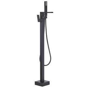 Miscelatore Vasca Nero Opaco 118 cm Accessori da Bagno Moderni
