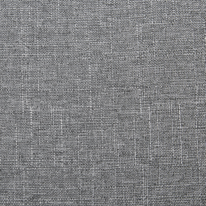 Divano grigio rivestimento in poliestere 3 posti design retrò struttura in legno divano del soggiorno