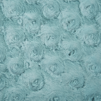 Copriletto in morbido tessuto verde chiaro 200 x 220 cm Fodera in pile sherpa