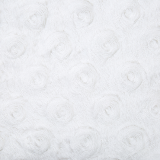 Copriletto in tessuto bianco 200 x 220 cm Coperta morbida e soffice