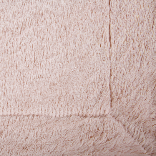 Copriletto coperta Rosa Peluche 180 x 200 cm soffice Camera da letto