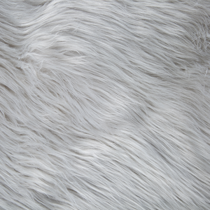 Copriletto in tessuto morbido grigio 200 x 220 cm Coperta in pelliccia sintetica