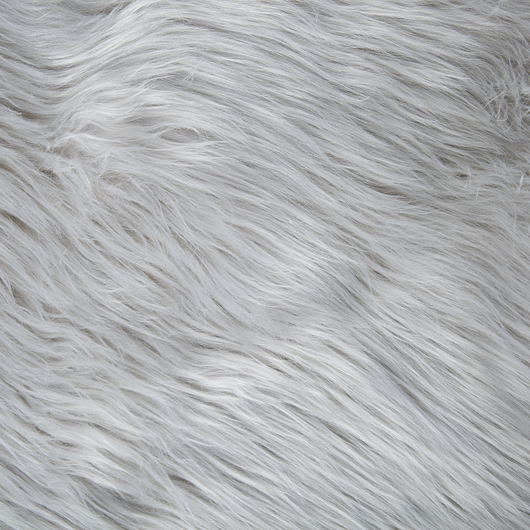 Copriletto in tessuto morbido grigio 200 x 220 cm Coperta in pelliccia sintetica