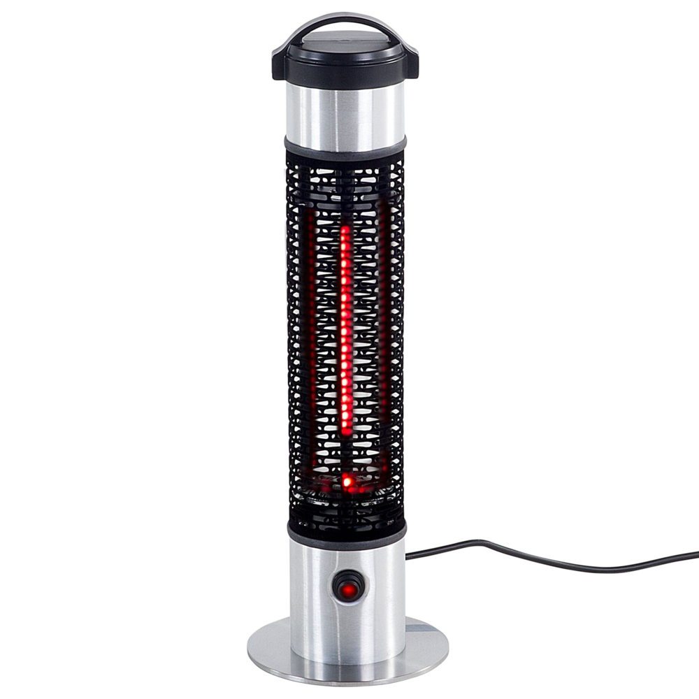 Stufa da esterno in metallo Nero 64H cm Libera installazione 800W