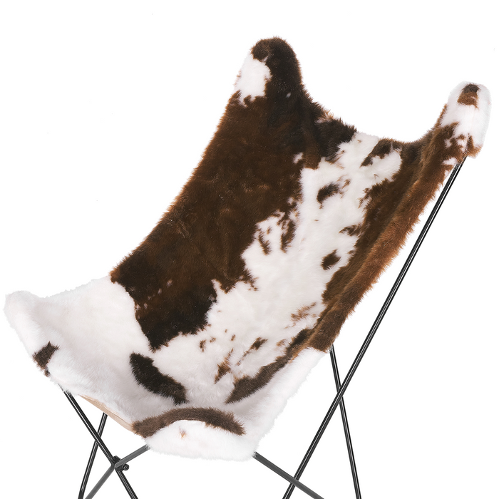 Poltrona bianca con motivo a foglia in tessuto verde Gambe a forcina in metallo Soggiorno Camera da letto Sedia