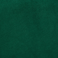 Modulo divano a 1 posto in velluto verde Gambe in metallo argento Stile glamour