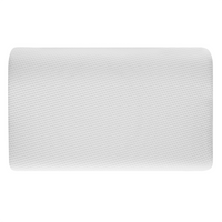 Cuscino Memory Foam Tessuto Poliestere Bianco Supporto Collo Ortopedico Antiallergico 57 x 35 cm