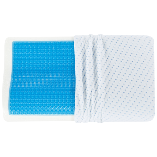 Cuscino Memory Foam Bianco Morbido Tessuto Rinfrescante Supporto Collo Ortopedico Morbido Antiallergico