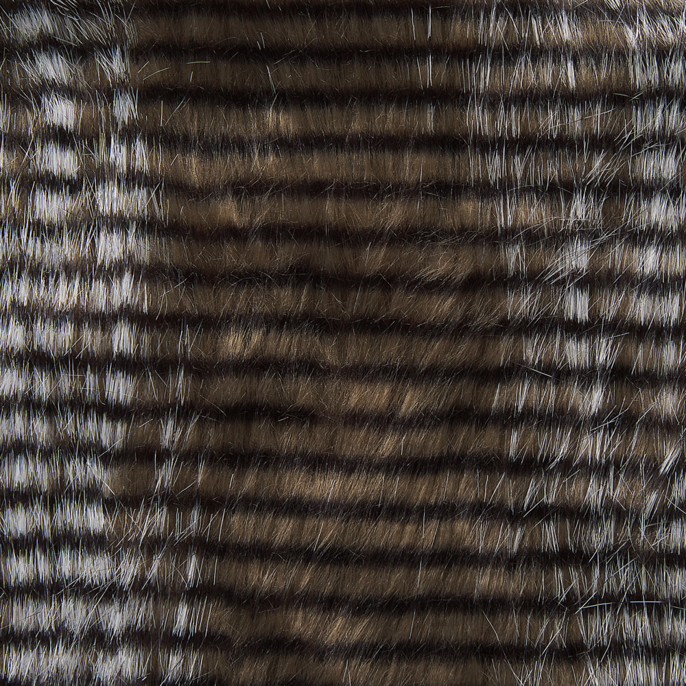 Coperta plaid Marrone e Bianco Acrilico 150 x 200 cm Soggiorno Rustico Boho