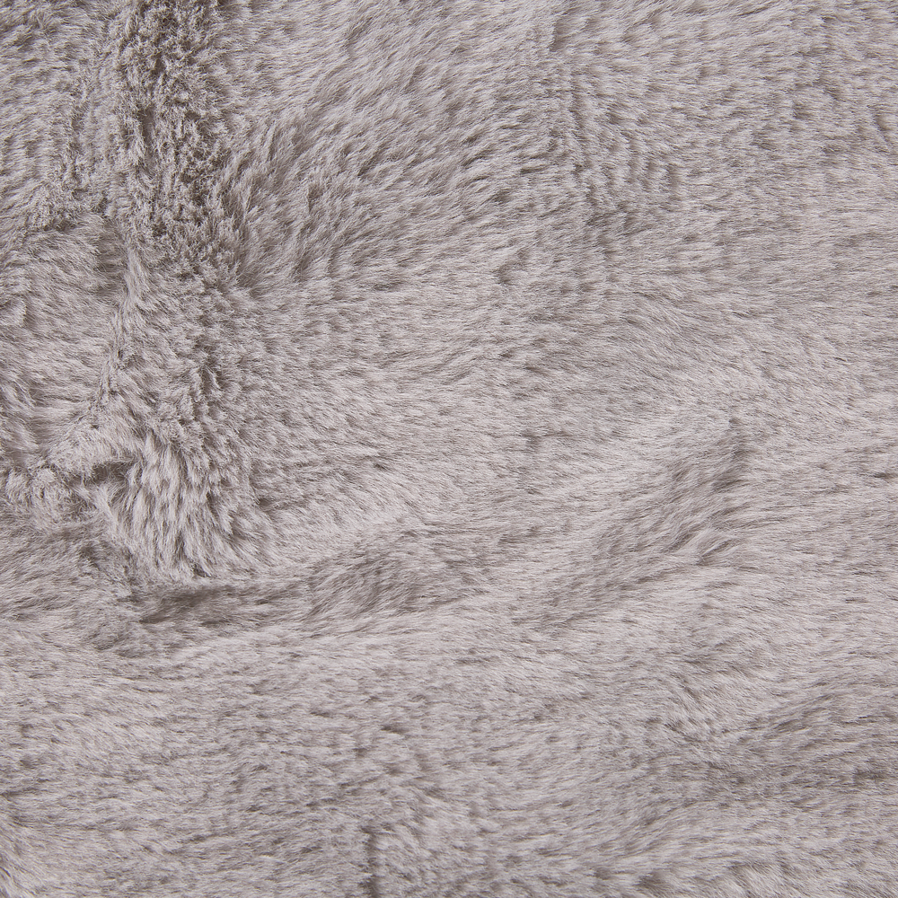 Coperta plaid in tessuto di Poliestere Grigio 150 x 200 cm Soggiorno Soffice Decorazione Design Moderno