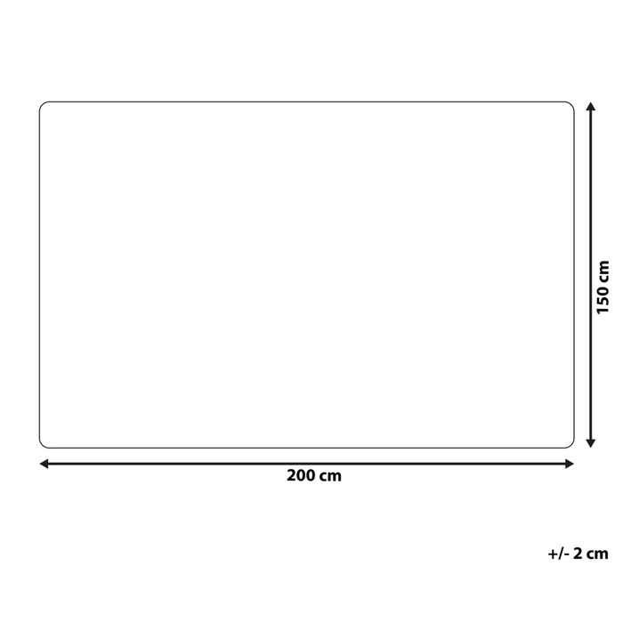 Coperta marrone e bianco acrilico 150 x 200 cm soffice tiro rustico decorazioni per il soggiorno