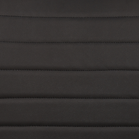 Set di 2 Sedie da conferenza a sbalzo Sedie imbottite nere in ecopelle Sala da pranzo moderna retrò Sala conferenze