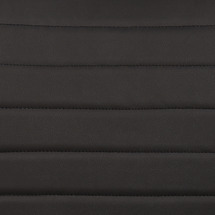 Set di 2 Sedie da conferenza a sbalzo Sedie imbottite nere in ecopelle Sala da pranzo moderna retrò Sala conferenze