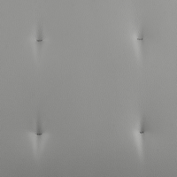 Set di sedie imbottite in ecopelle grigia a sbalzo retrò sala da pranzo sala conferenze