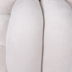 Cuscino Decorativo Cuscino Nodo Velluto Grigio 20 x 20 cm Accessori Decorativi