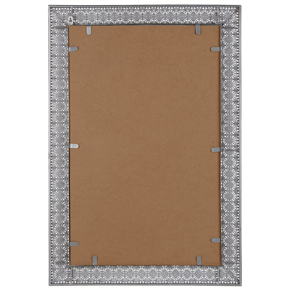 Specchio da Muro Rettangolare Cornice Dorata 60 x 95 cm Decorazione Orientale