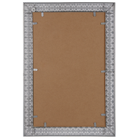 Specchio da Muro Rettangolare Cornice Dorata 60 x 95 cm Decorazione Orientale