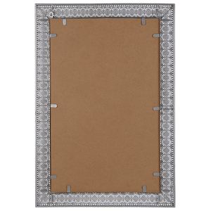 Specchio da Muro Rettangolare Cornice Dorata 60 x 95 cm Decorazione Orientale