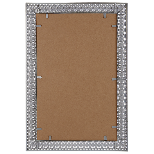 Specchio da Muro Rettangolare Cornice Dorata 60 x 95 cm Decorazione Orientale