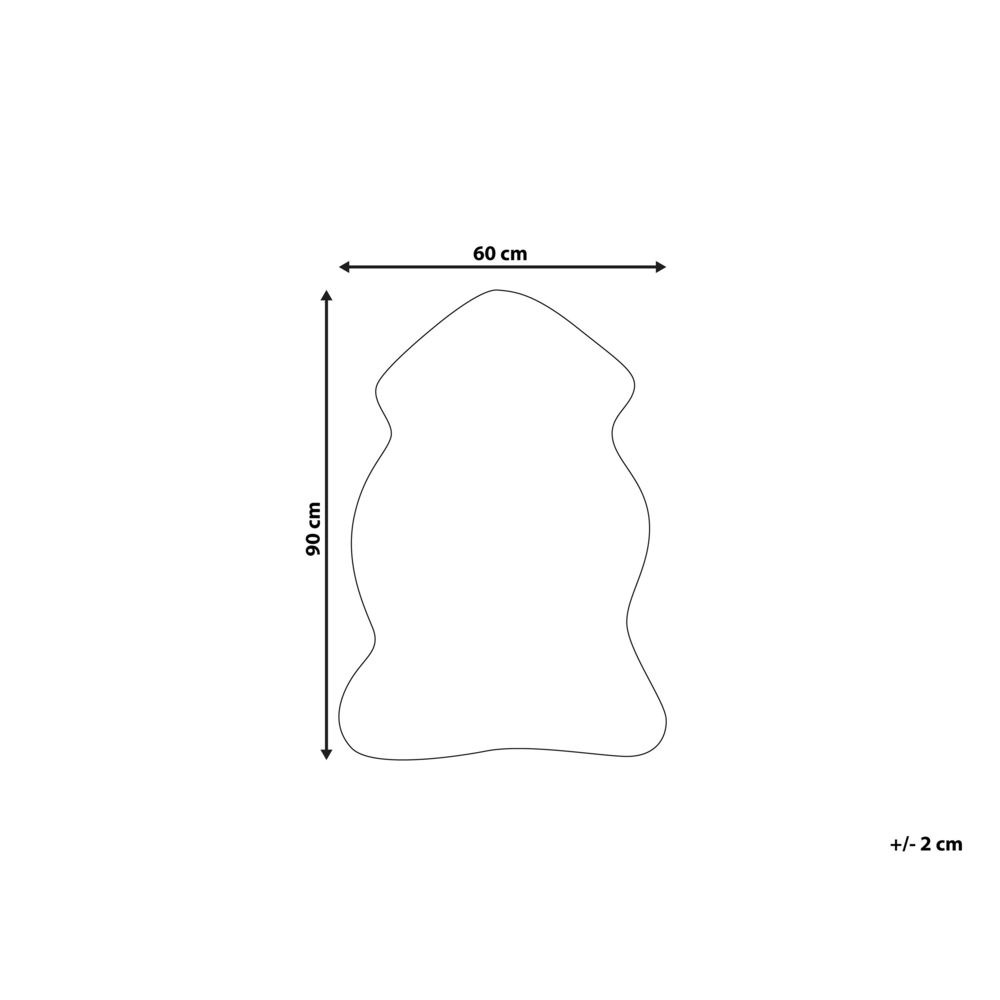Tappeto Con Stampa Leopardata Marrone Pelliccia Sintetica 60 x 90 cm Soggiorno Camera Da Letto Contemporaneo