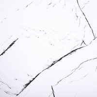 Tavolo da Pranzo Bianco con Piano in MDF dorato Gambe in Metallo 150 x 80 cm Effetto Marmo Glamour Industrial