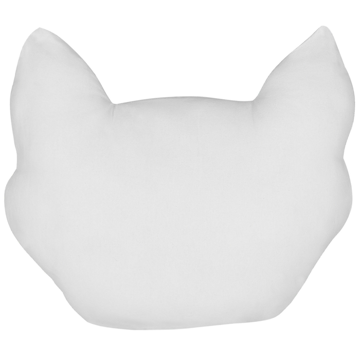 Cuscino per bambini in cotone arancione 50 x 40 cm a forma di volpe decorativo per camerette con animali