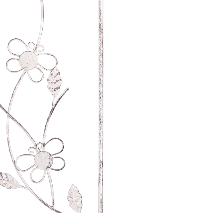 Scaffale per scale ad angolo in metallo da giardino Scaffali da bagno per esterni per interni neri per piante